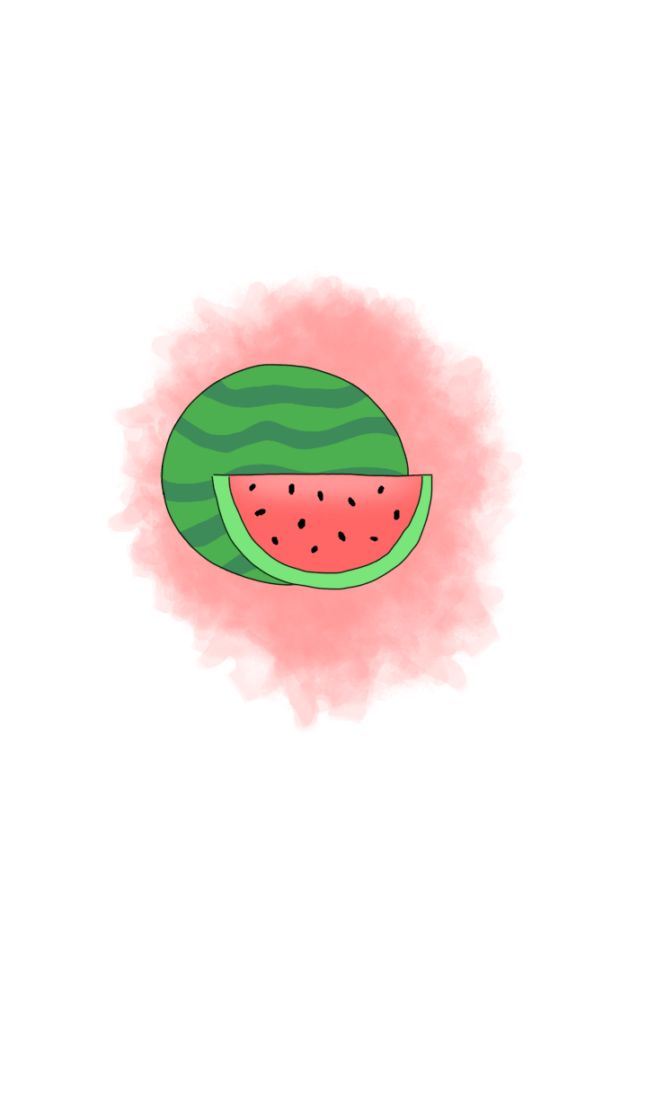 watermelon tumblr theme