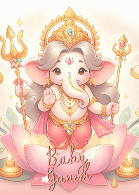 BABY GANESH : SUCCESS & WISDOM (Red)