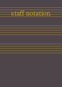staff notation1 Charcoal gray