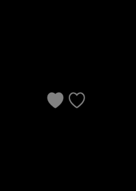 simple hearts(smaller)black gray