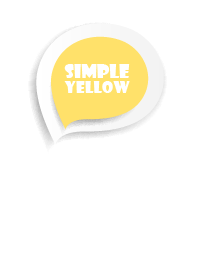 Yellow Button In White
