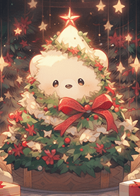 可愛的聖誕樹熊熊❤熊熊-2
