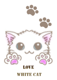 LOVE WHITE CAT