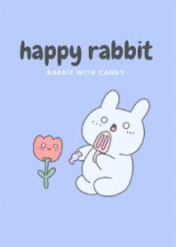 Happy rabbit : with candy