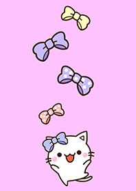 Chibi White cat