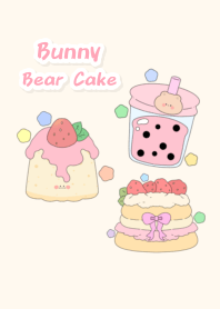 Bunny Bear Cake