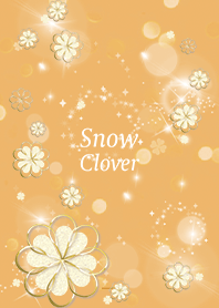 Orange : Lucky snow clover