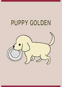 บอร์โดซ์ / ลูกสุนัขสีทอง