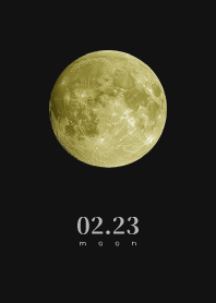 Moon - February 23th - Black