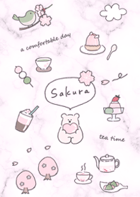 春色と大理石✿ピンクパープル12_1
