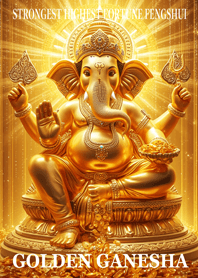 Financial fortune Golden Ganesha 79