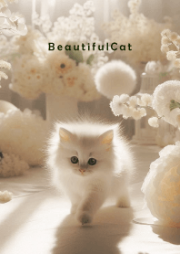 Beautiful Cat-NATURAL FLOWER 22