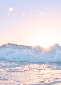 Sunset Water 387 Not AI