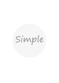 The most simple - pure white