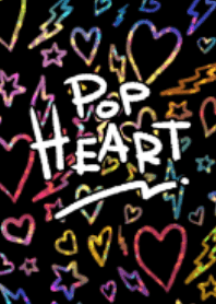 Pop heart.