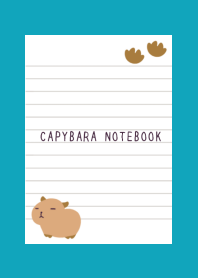 CAPYBARA NOTEBOOK-VIRIDIAN