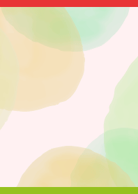 Warm watercolor03 on red