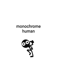 PPWP * Monochrome Human <White> (d010)