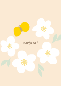 White flowers butterflies swaying18