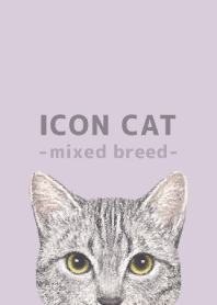ICON CAT -Mixed breed cat- PASTEL PL/18