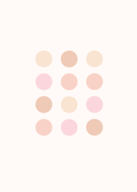 Dots dots dots.(Beige)