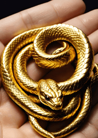 Prosperous Golden Snake 249e68