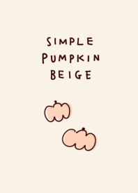 簡單的南瓜米色