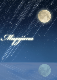 Miyajima Moon & meteor shower