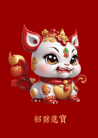 招財進寶 (可愛貔貅)