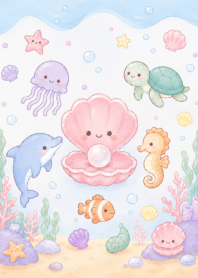 Pastel Under the Sea 4_09