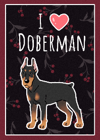 Doberman - hitam