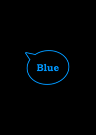 シンプル ブラック＆ブルー No.1-2