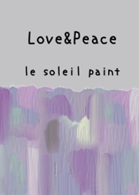 Oil painting art [le soleil paint 497]