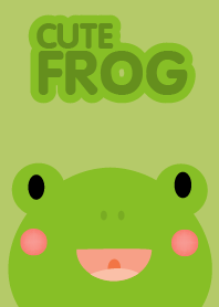 Simple Cute Face Frog Theme