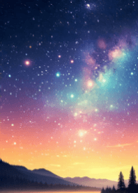 topic38/starry sky/black and white02