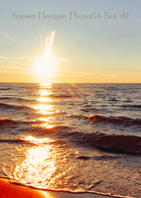 Sunset Horizon Photo178 Not AI