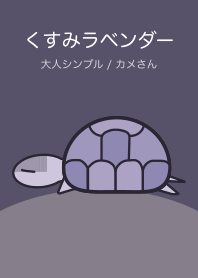 Muted Lavender Minimal | Turtle-san
