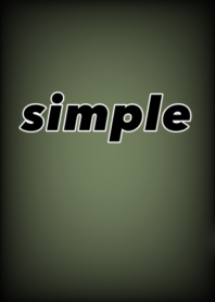 simple logo#khaki black