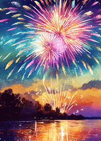Beautiful Fireworks Theme#711