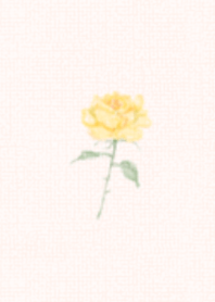 Watercolor flowers -yellow