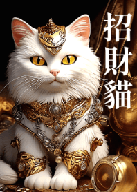 Cat attracts wealth