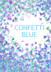 Confetti party : BLUE