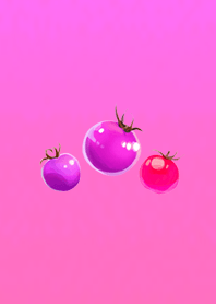 Summer tomato pink red