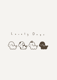 หมาตัวเล็ก | dark brown