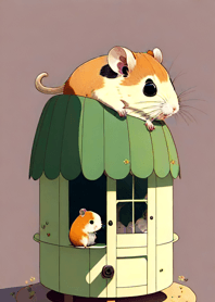 Banyak sekali hamster! 262