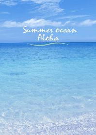Summer ocean ALOHA 19