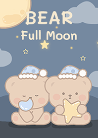 Bear full moon!