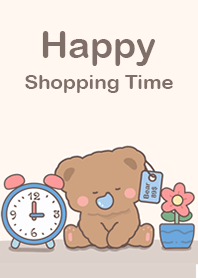 Happy Shopping Time! (Blue/Red)