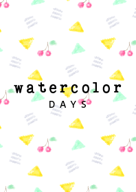 Watercolor days 01 J