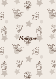 Monster and Sweets* -beige-